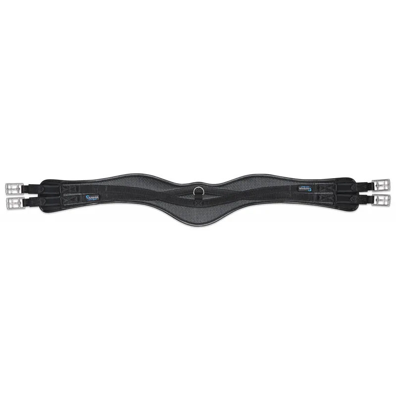 Shires ARMA Anti-Chafe Anatomical Girth with Elastic - Black